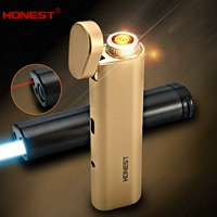 Baicheng dây vonfram chính hãng nhẹ hơn sạc USB với đèn LED kim loại đa chức năng bật lửa điện tử để phát triển chữ shop bật lửa độc la