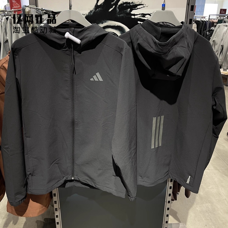 Adidas Adidas Men's and Women's Outdoor Sports and Leisure Hooded Jacket Kf5222 Kf5227