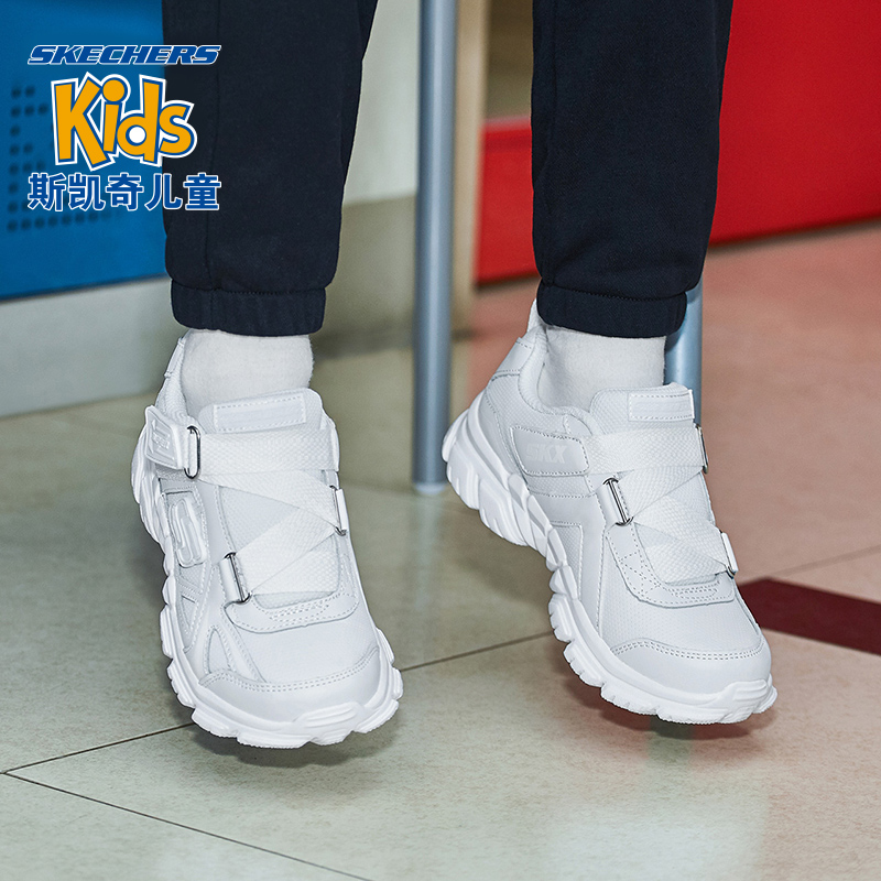 skechers white shoes kids