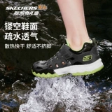 Skechers, летние нескользящие сандалии для мальчиков, туфли