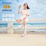 Skechers, детские летние туфли для принцессы, спортивные сандалии, спортивная обувь