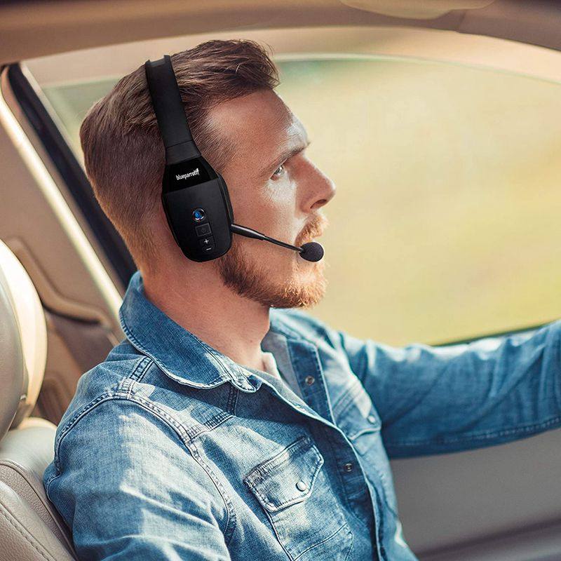 Blue Parrot BlueParrott B450-XT Noise Reduction Bluetooth Wireless Call Headphones High Noise Ambient Ear