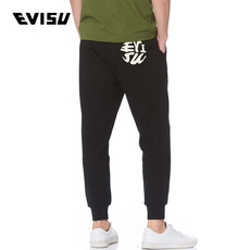Повседневные брюки печать evisu 18aw Мужские