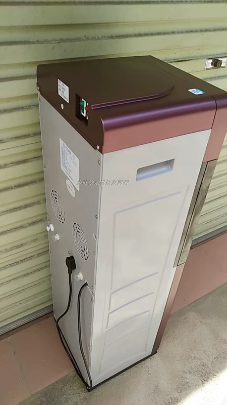 Máy đường ống thẳng đứng mới hai cánh cửa nước đá nóng ấm nước nóng lạnh máy tính để bàn nóng máy lọc nước lọc thẳng máy uống - Nước quả
