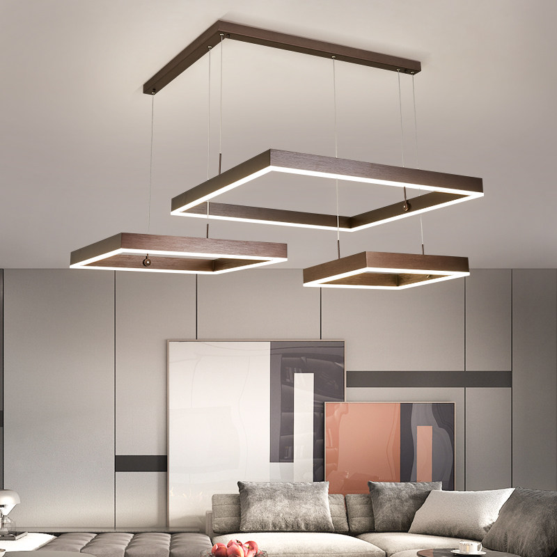 2021 new Nordic chandelier living room lamp creative personality dining room led chandelier modern minimalist designer lamps
