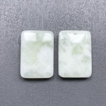 Natural Living Jade Xian Lantian Jade Ping An Wu Shi brand pendant for men and women couples boutique Jianghua Jade belt certificate