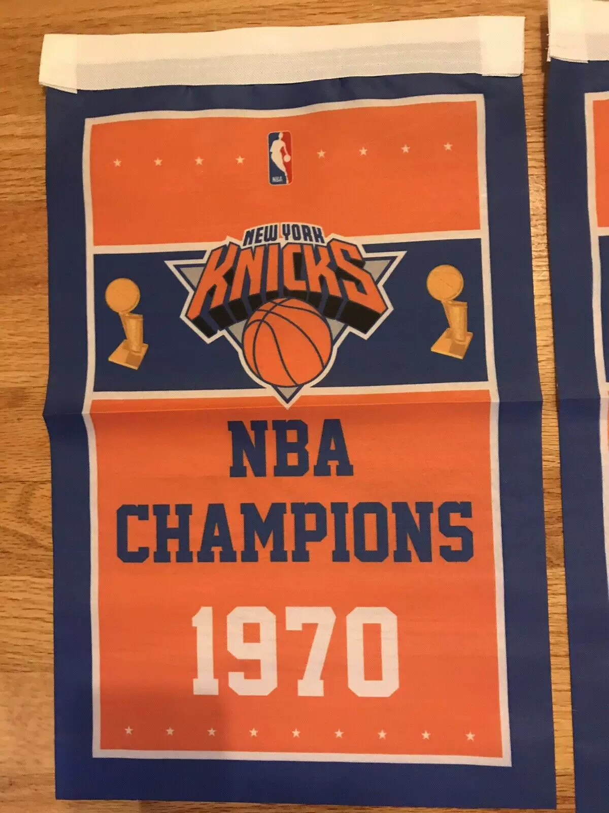 [NBA New York Knicks Flag纽约尼克斯队冠军旗帜球迷会场装饰海报]