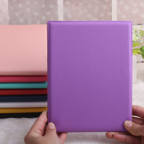  Dresser makeup mirror Desktop mirror folding PU leather edging mirror