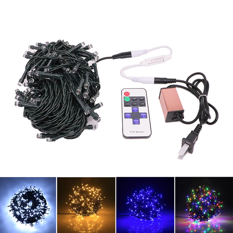 12V Low Voltage Dark Green Wire 10m - 20m Led String Lights Outdoor Waterproof Christmas Holiday Decoration Star String Lights 12V Low Voltage Dark Green Wire 10m - 20m Led String Lights Outdoor Waterproof Christmas Holiday Decoration Star String Lights