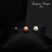 High-grade natural pink pearl collar button button shirt temperament multi-small brooch plain clothes fixed buckle invisible