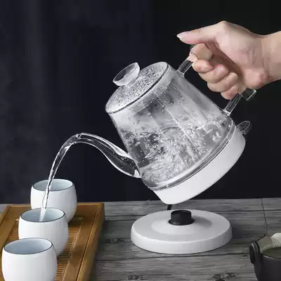 Glass bubble teapot Kung Fu Tea long mouth boiling water tea brewing tea teapot home open kettle automatic power off kettle