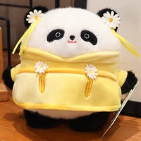 【Слива, орхидея, бамбук и хризантема】 Daisy Tuan Panda Pendant 12 см.