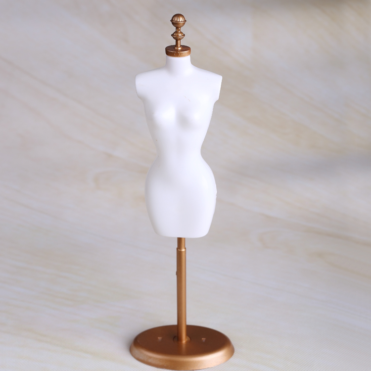 1: 6 phụ kiện búp bê đồ chơi hình người mẫu giá treo quần áo khung đứng thiết kế quần áo con búp bê