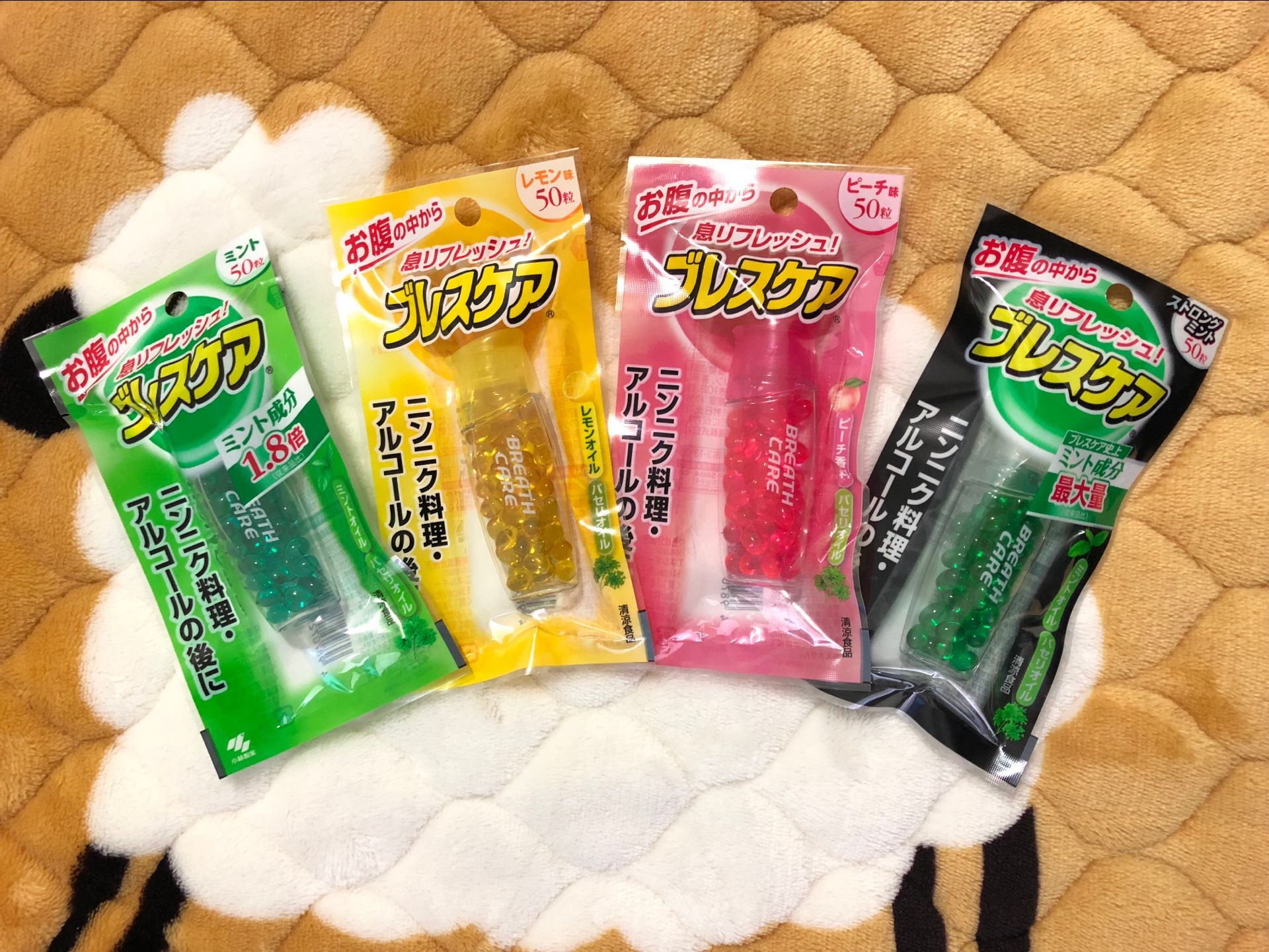 Japan's Xiaolin Pharmaceutical Breath Care Fresh breath improves stomach gas pill edible gum Small S power to power