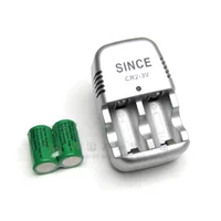 Kính viễn vọng đơn và ống đôi tầm nhìn ban đêm rangefinder Bộ sạc CR2 2 pin sạc 3V cộng với bộ sạc - Kính viễn vọng / Kính / Kính ngoài trời kinh vien vong