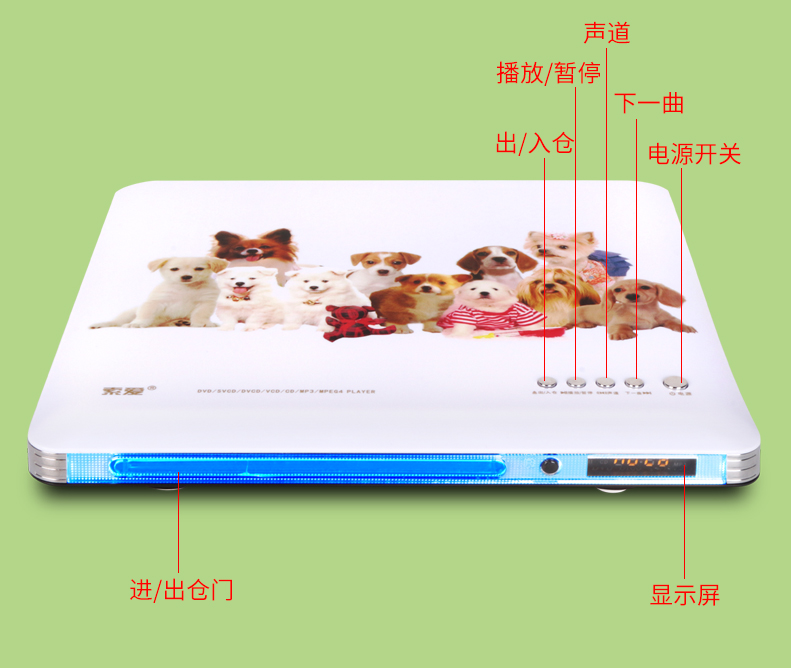 Đầu phát DVD Sony Ericsson SA3020 HD CD5.1evd1080P Trình phát VCD Trình phát CD tại nhà cho trẻ em di động với đầu phát video HDMI - Trình phát TV thông minh cục modem wifi