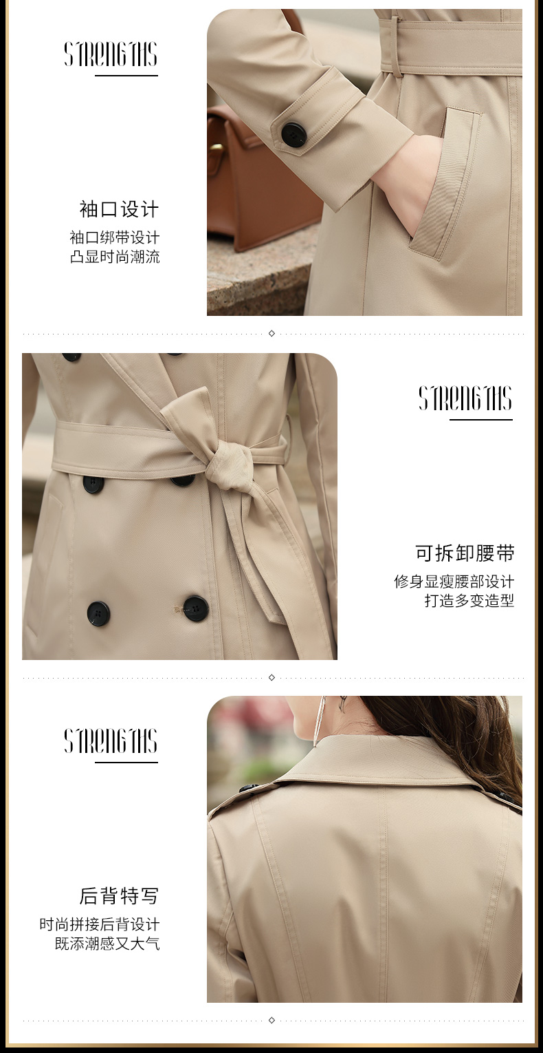 Trench pour femme      en Polyester - Ref 3227393 Image 11