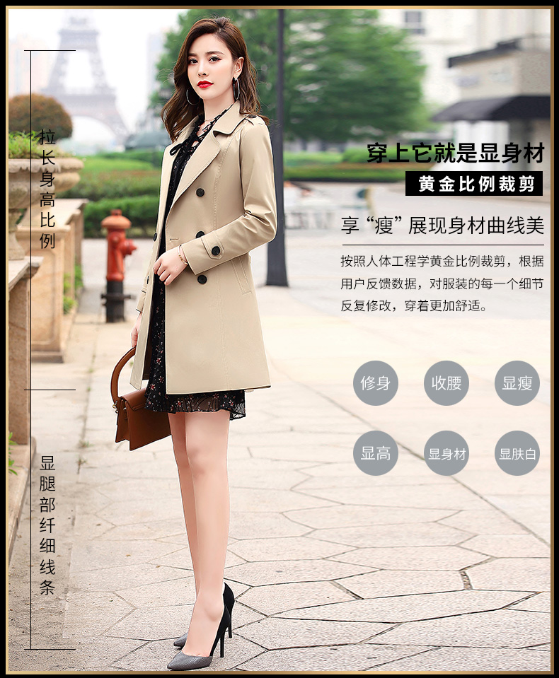 Trench pour femme      en Polyester - Ref 3227393 Image 9