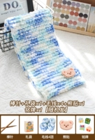 Белая синяя и белая 4 -я группа+игла палка+наклейка с медведем+подарочный пакет