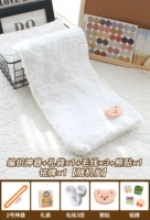 Коралловый бархат чистый белый 3 группа+2 артефакт+наклейка медведя+подарочный пакет