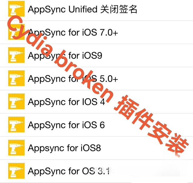 After Jailbreak, Cydia Cannot Install Software Due to Missing Appsync Afc2 Ios3-Ios14 Plug-In Installation