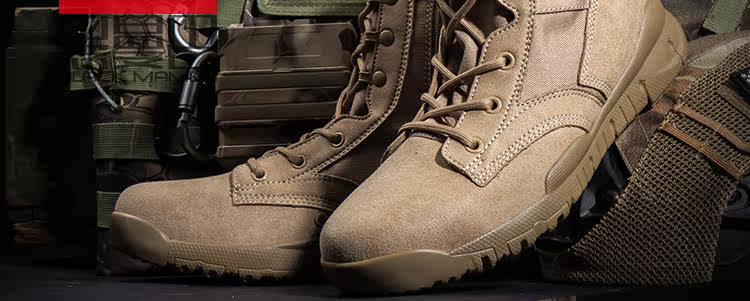 Boots militaires pour homme - respirant - Ref 1399352 Image 38