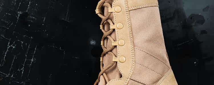 Boots militaires pour homme - respirant - Ref 1399352 Image 23