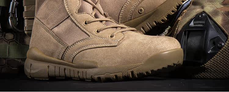 Boots militaires pour homme - respirant - Ref 1399352 Image 40