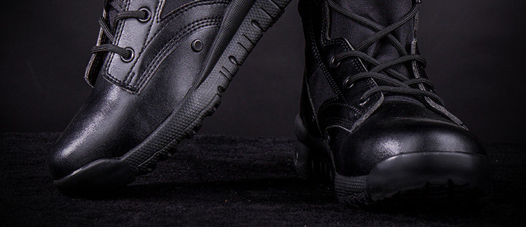 Bottes militaires pour homme - porter - Ref 1399130 Image 56