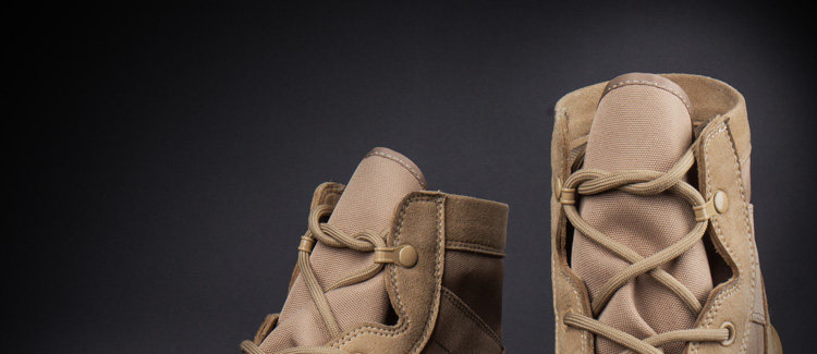 Bottes militaires pour homme - porter - Ref 1399130 Image 49