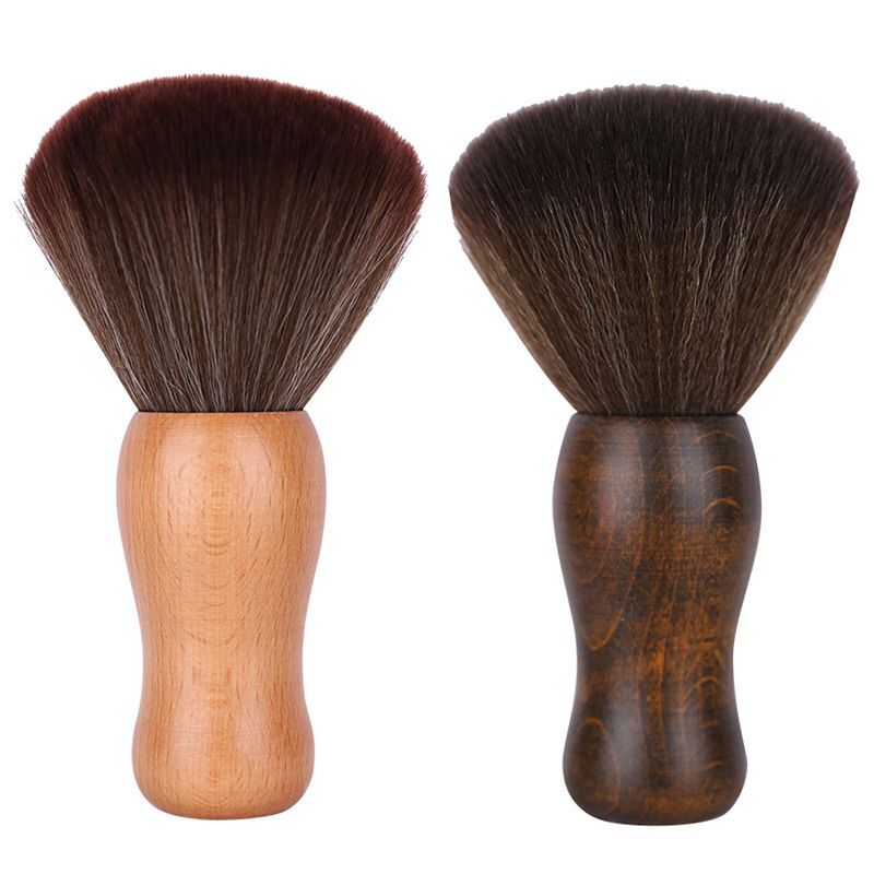Barber Professional Brush Hair Salon Soft Hair Brush HairCut Sweep Hair Clean Brush Broken Hair Brush Home Barber Shop Supplies