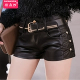 Демисезонные шорты, леггинсы, штаны, приталенные полиуретановые сапоги, 2020, в корейском стиле