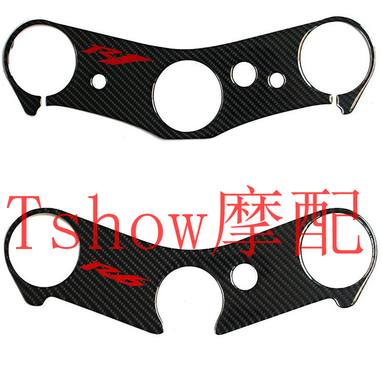 Yamaha YZF R1 04-08 Drop glue modified on Samsung decals real carbon fiber upper board decals