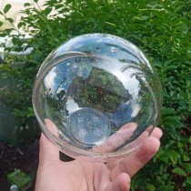Flat bottom transparent ball without hanging hole halves splicing ball Previous lower mousse ball cake Pochic dinner plastic hollow ball