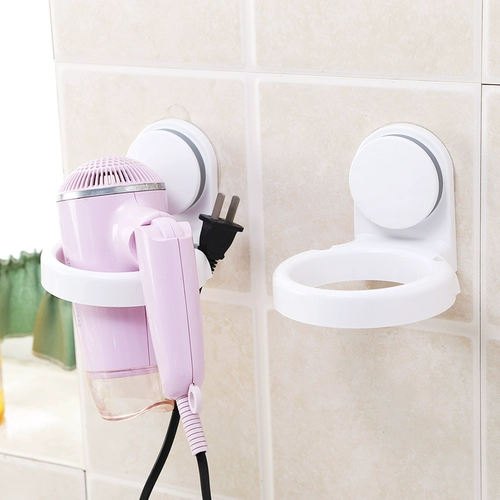 Странная стойка для волос -Бесплатная ванная комната для волос на стене -полки с трудом вентиляторы для ванной комнаты