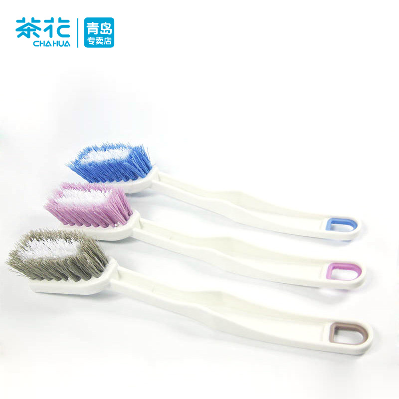 Tea flower shoe brushed leather shoe polish shoe brush long handle small brush child shoe brush cleaning brush cleaning brush 4408