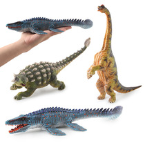 Childrens Jurassic sea king Canglong dinosaur toy 6 model simulation animal plastic ankylosaur brachiosaurus ornaments boy 4