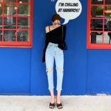 Светлые летние тонкие джинсы, весенние штаны, высокая талия, по фигуре, свободный прямой крой