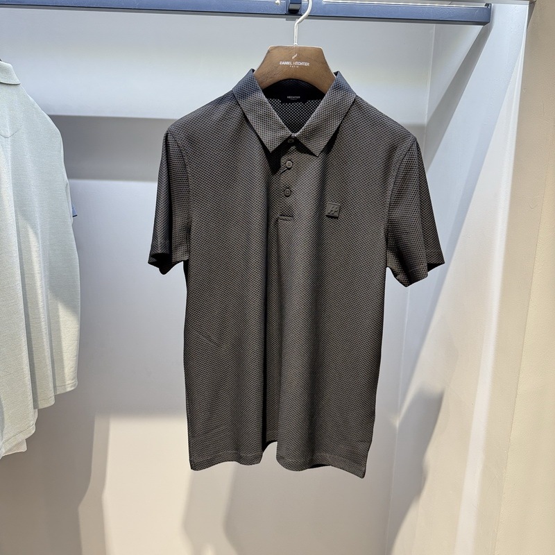 Hechter/Danny Aite Spring/Summer Business Casual Lapel Short-Sleeved T-Shirt Dt51903 Tag 1990Hd Hechter/Danny Aite Spring/Summer Business Casual Lapel Short-Sleeved T-Shirt Dt51903 Tag 1990Hd