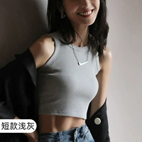 [Короткие подушки] Светло -серые