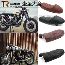 Retro motorcycle cushion modification single seat suitable for Honda CG125 retro hump seat bag cafe modification