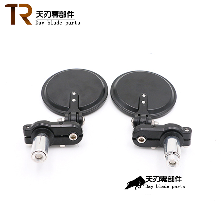 Harley Prince quay lại gương xe máy sửa đổi retro gấp tay gương chiếu hậu gương gương gương xe máy mini