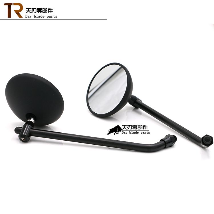 Đài Loan nhập khẩu Harley chiến thắng Ranger Retro xe máy sửa đổi tròn vuông gương chiếu hậu Tianjun gương xe máy sh