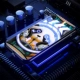 Apple, мигающий, космический, 7 цветов