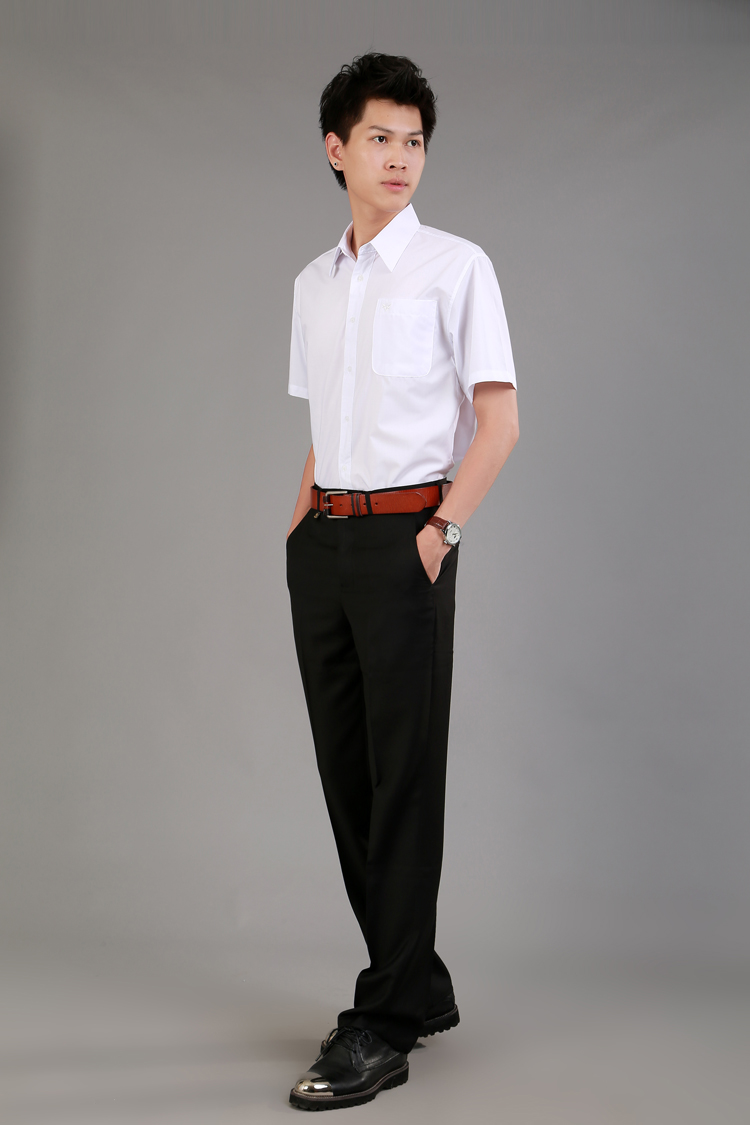Quần tây nam cổ điển mới Bàn chân nam mỏng kinh doanh chính thống phù hợp với xu hướng thoải mái nam giới phiên bản Hàn Quốc của nghề nghiệp quần dài nam
