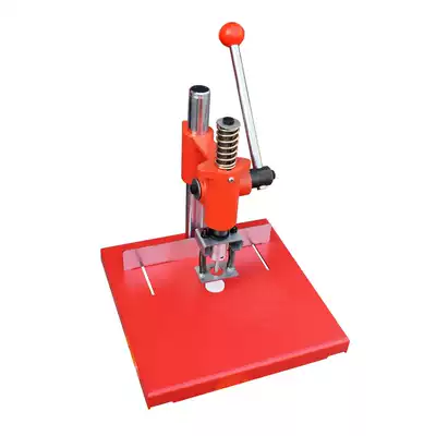 Fabric leather clothes punching machine manual punching machine single hole plastic bag food bag drilling machine drill bit