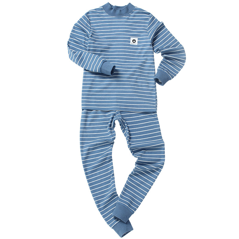Children's underwear set cotton boys kids boys girls autumn clothes long trousers two-piece 100% cotton big kids