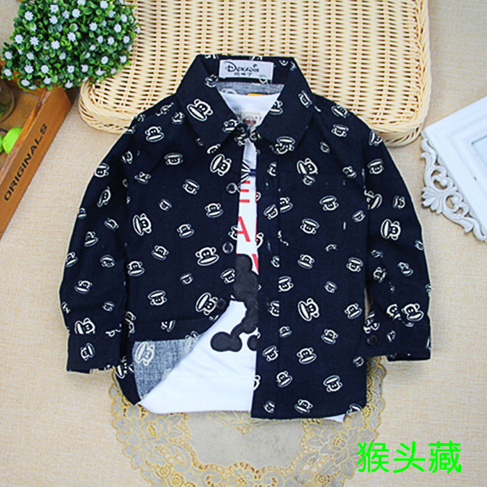 Chemise garcon à manche longue - Ref 2074505 Image 74