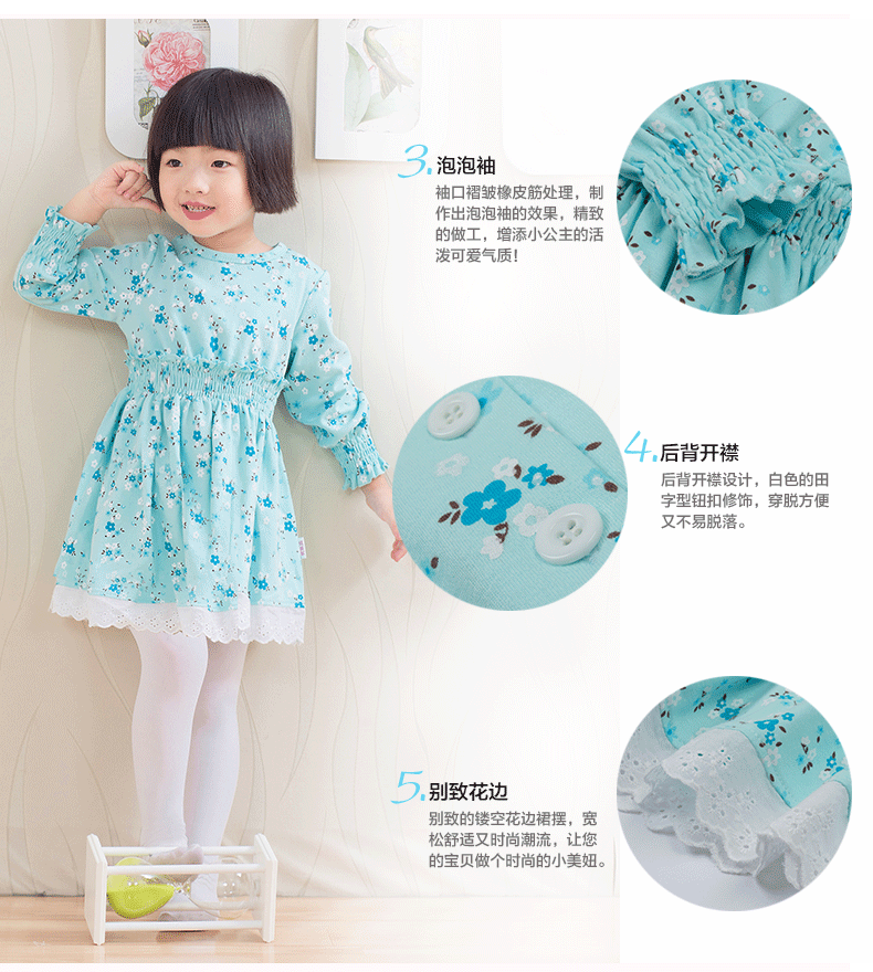 Robes pour fille - Ref 2044944 Image 28