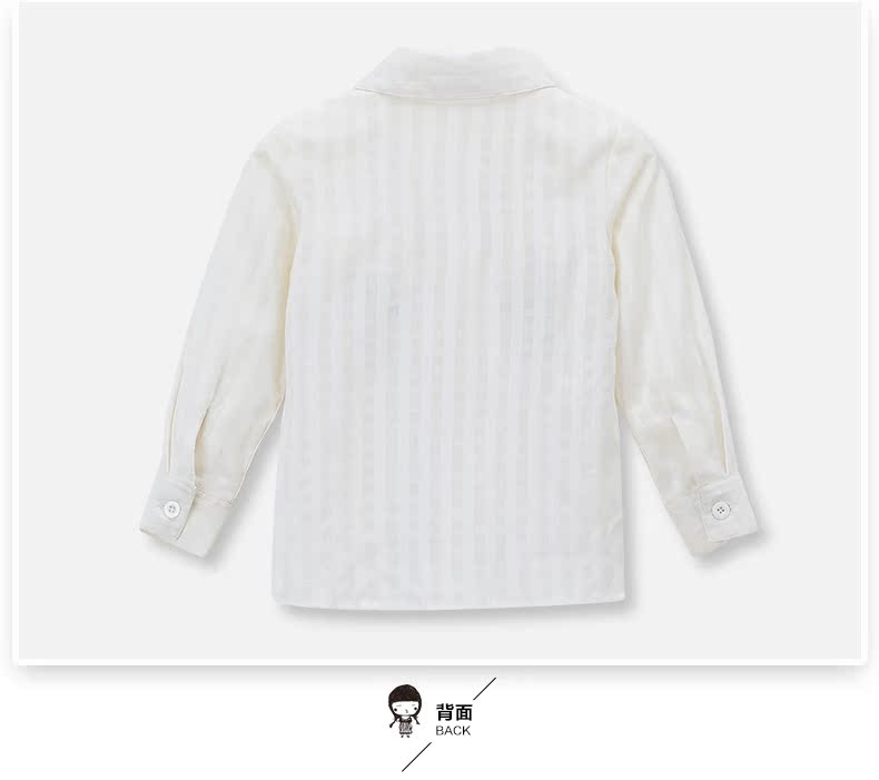 Chemise fille à manche longue - Ref 2084824 Image 33